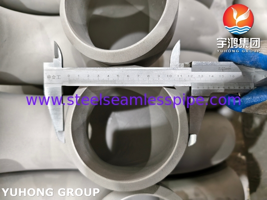 ASTM A403 / ASME SA403 WP321H فیتن فولاد ضد زنگ بدون سلسله 180° آرنج B16.9