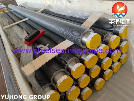 لوله پره دار مارپیچی ASTM A335 P9 برای تجهیزات انتقال حرارت