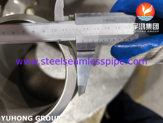 کاهنده متحدالمرکز فولاد ضد زنگ ASTM A403 WP321H اتصالات جوش لب به لب ASME B16.9