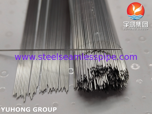 SUS304 Medical Stainless Steel Intravenous Indwelling Needle Tube Back Cut Tip