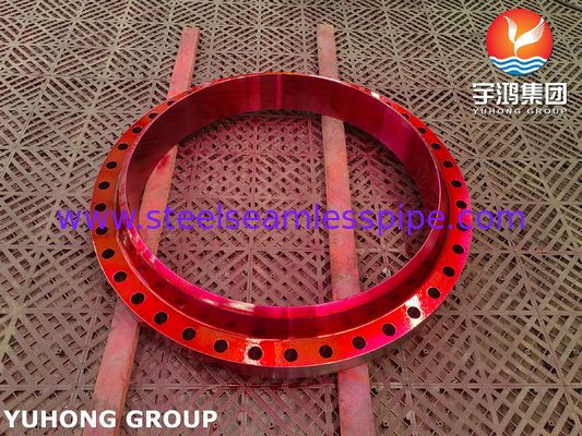 ASTM A105 Weldneck Raised Face Carbon Steel Forged Flange B16 از فولادی کربن ساخته شده با گردن جوش شده5