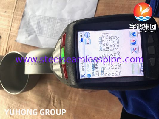 A403 WP304 / WP304L کلاه فولاد ضد زنگ، لوازم جفت ب169برای ساخت ظروف تحت فشار