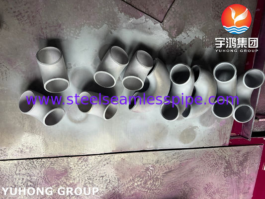 ASTM A403 WP304H فولاد ضد زنگ 90 درجه کوتاه فاصله آرنج بلت ولد بی سیم B16.9