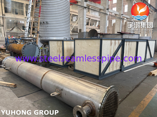 BV بررسی شده SA182 F11 GR.2 پوسته لوله و مبادله گرما لوله TEMA نوع R برای انتقال گرما بهینه