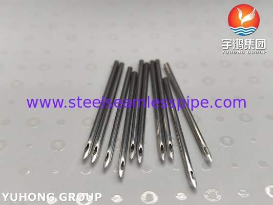 لوله سوزنی فولاد ضد زنگ 316/316L برای ابزارهای دقیق پزشکی