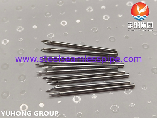 لوله سوزنی فولاد ضد زنگ 316/316L برای ابزارهای دقیق پزشکی