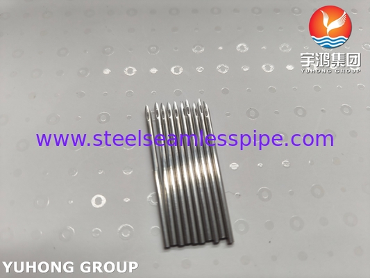 لوله سوزنی فولاد ضد زنگ 316/316L برای ابزارهای دقیق پزشکی