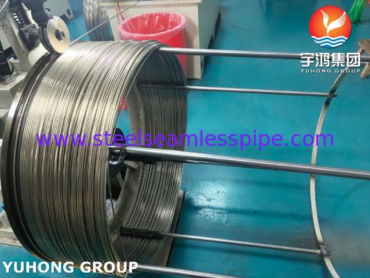 SUS304 لوله های موی دارویی پزشکی فولاد ضد زنگ برای لوله های سوزن تزریقی ISO9626