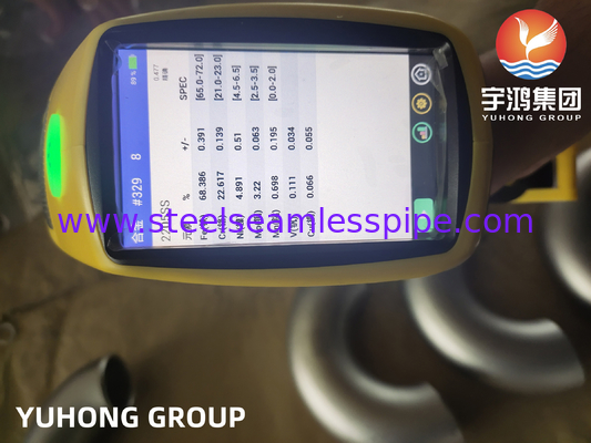 آرنج خمشی فولاد دوبلکس ASTM A815 S32205 برای نیروگاه خط لوله