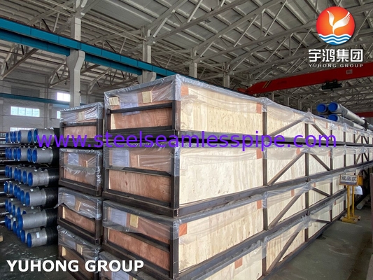 ASTM A312 TP347H لوله فلک جوشکاری با فرکانس بالا برای کوره ها