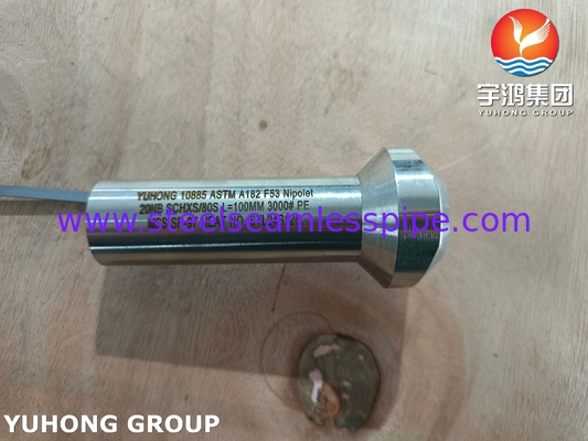 ASTM A182 F53 فولاد فوق دوگانه 2507 Nipolet Fitting MSS SP-97