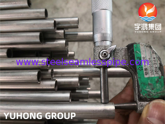 ASTM A269 TP321 لوله های جوشیده شده فولاد ضد زنگ برای الکترو ترمیک