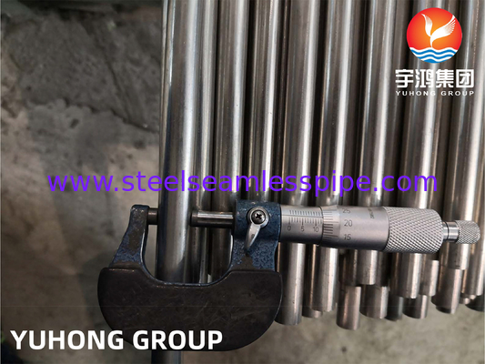 ASTM A269 TP321 لوله های جوشیده شده فولاد ضد زنگ برای الکترو ترمیک