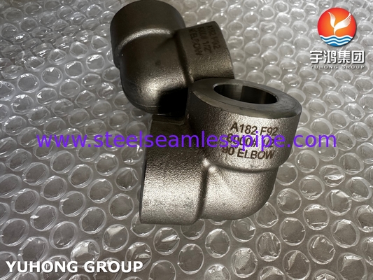 ASTM A182 F92 فولاد آلیاژ 90Deg خمیده آرنج B16.11 2' Sch5-XXS