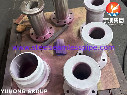 نازل خود تقویت‌شونده ASME SA182 برای مبدل حرارتی API663