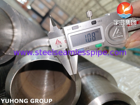 ASTM A335 P22 HFW لوله های بالدار 11-13Cr برای مبادلات گرما