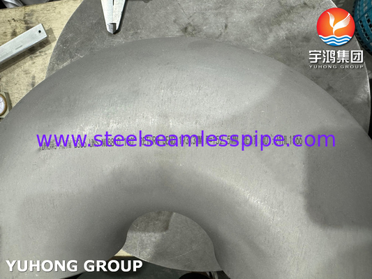 ASTM B366 N08810 آلیاژ نیکل 180° خم برگشت برای نصب لوله های دمای بالا