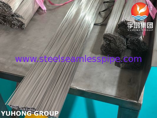 AISI304 316L لوله های ضد پوست از فولاد ضد زنگ ، لوله سوزن موی پزشکی ISO9626