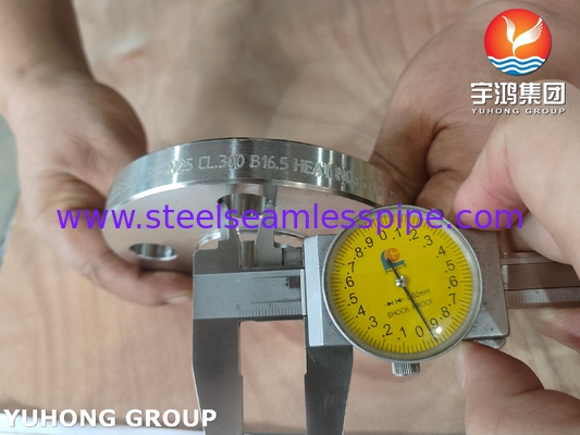 فلنج اسلیپون استیل ضد زنگ ASTM A182 F316Ti / UNS S31635 B16.5 SORF
