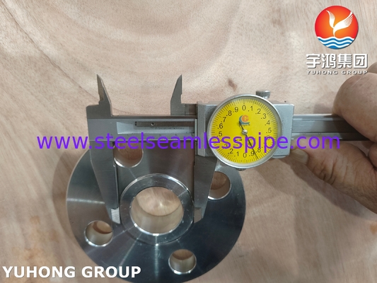 فلنج اسلیپون استیل ضد زنگ ASTM A182 F316Ti / UNS S31635 B16.5 SORF