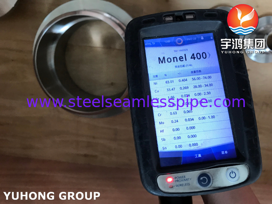 N04400 Flanges WNRF ASTM B564 مطابق با عملکرد بالا Flanges مقاوم به خوردگی
