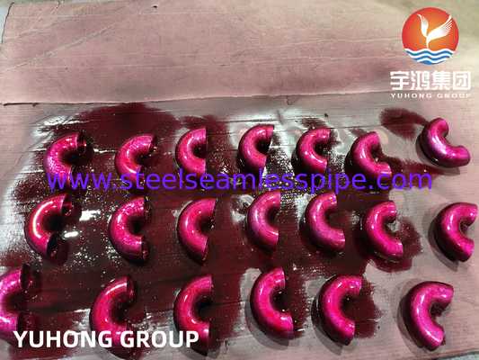 ASTM B366 C22 لوله آرنج تامین کننده لوازم جانبی آلیاژ نیکل مقاوم به خوردگی