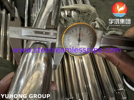 لوله بهداشتی بدون درز فولاد ضد زنگ آستنیتی ASTM A270 TP304 (S30400) برای صنایع غذایی