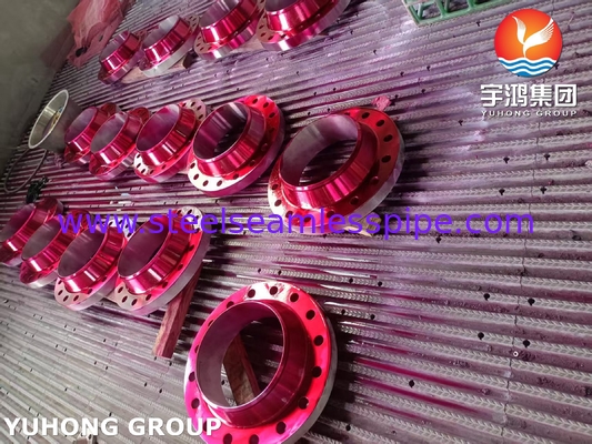 فلنج های 1/2 اینچ تا 24 اینچ ASTM A182 F51 WNRF کلاس 150-2500 فولاد دوبلکس مقاوم در برابر خوردگی