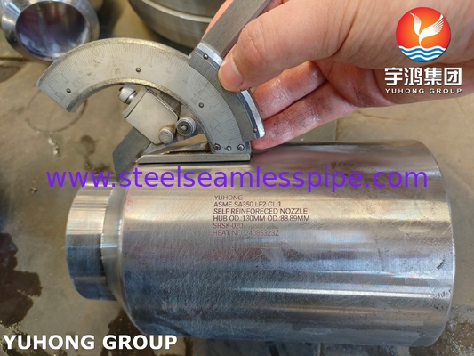 نازل خود تقویت‌شونده ASTM A350 LF2 برای مخازن و سیستم‌های فشار برودتی