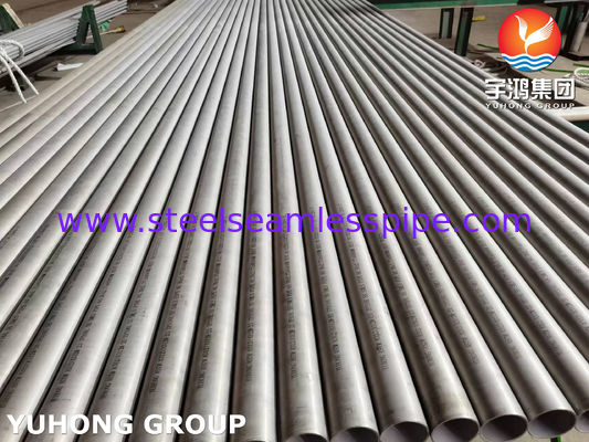 ASTM A312 TP316L لوله بدون درز از فولاد ضد زنگ با آزمایش هیدروستاتیک و فوق صوتی جریان ایدی برای کاربردهای پتروشیمی