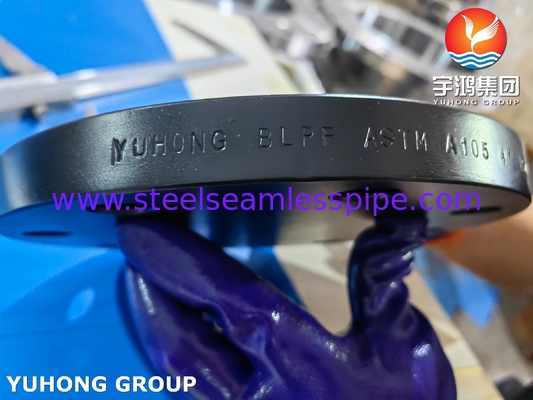 فلنج کور فولاد کم کربن A105، آهنگری شده و نرمالیزه شده، ASME B16.5 / EN1092-1، مورد استفاده در خطوط لوله نفت و گاز