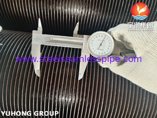 فولاد کربن A106 GR.B لوله های حلقه دار برای گرمایش مجدد و اقتصاد