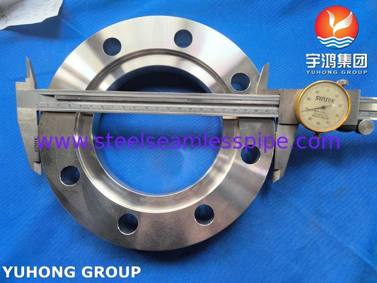 استانداردهای اروپایی EN 10222-5 1.4571 (ASTM A182) 316 Ti رینگ و فلنج آهنگری شده
