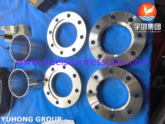 استانداردهای اروپایی EN 10222-5 1.4571 (ASTM A182) 316 Ti رینگ و فلنج آهنگری شده