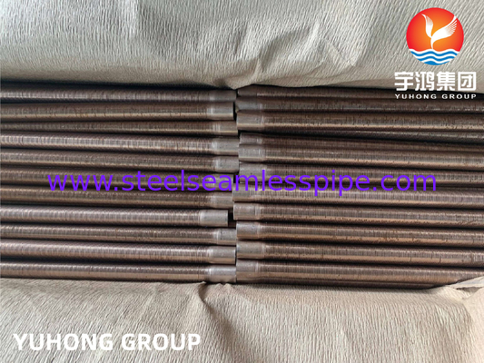 ASTM B111 C70600 لوله کم بال فلز مس نیکل فولاد برای مبادله کننده گوش