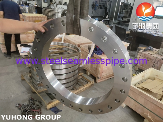 فلنج های مبدل حرارتی ASTM A182 / ASME SA-182 F304 با نقطه ذوب بالا برای کاربردهای با دمای بالا