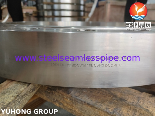 فلنج های مبدل حرارتی ASTM A182 / ASME SA-182 F304 با نقطه ذوب بالا برای کاربردهای با دمای بالا