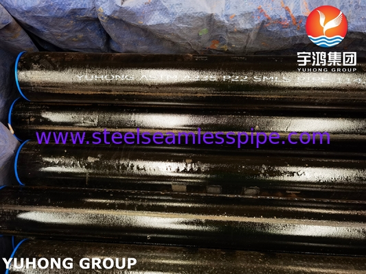 ASME SA335 P22 1.25Cr-0.5Mo لوله فولادی آلیاژ فرریت بدون درز برای دیگ های نیروگاه