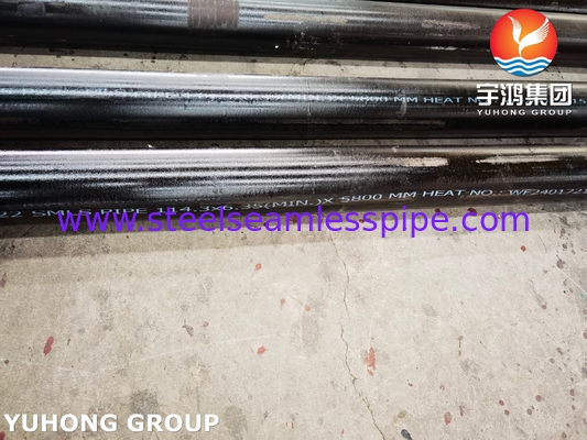 ASME SA335 P22 1.25Cr-0.5Mo لوله فولادی آلیاژ فرریت بدون درز برای دیگ های نیروگاه