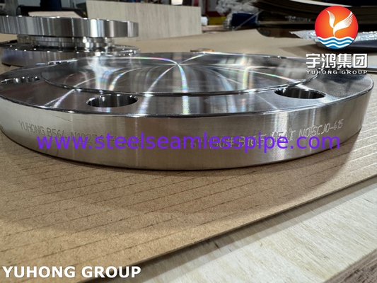 فلنج اسلیپ-آن RF ASTM B564 UNS N10276 C276 برای پسماند صنعتی خطرناک