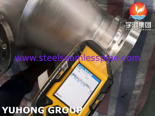 ASTM B363 Ti2 R50400 3.7035 اتصالات آلیاژ تیتانیوم فولادی جوش داده شده با لب به لب B16.9