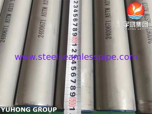 لوله بدون درز فولادی ضد زنگ ASTM A213 TP347 UNS S34700 لوله مبدل حرارتی