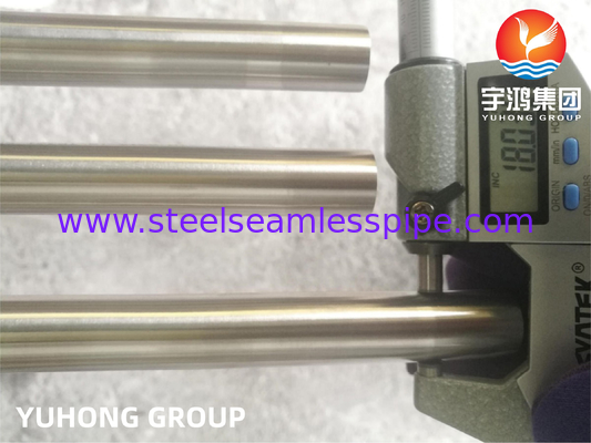 ASME SA213 TP321 لوله روشن BA برای دمای بالا در صنایع غذایی و دارویی
