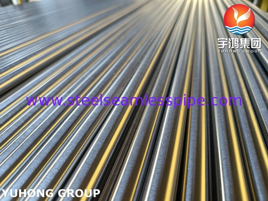 ASTM A213 TP321H S32109 لوله مبادله گرما فولاد ضد زنگ روشن