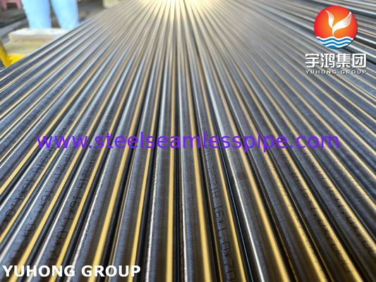 ASTM A213 TP321H لوله مبادله گرما فولاد ضد زنگ روشن روشن