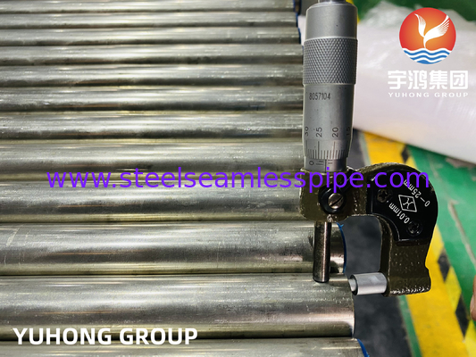 لوله آلیاژ نیکل بدون درز ASTM B167 UNS N06600 Inconel 600 لوله مبدل حرارتی