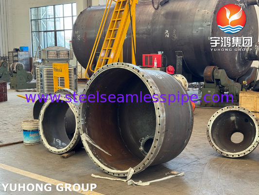 ASME VIII-1 مبادله گرما U-Tube Clad UNS N06600 برای فرآیند کلور و قلی NACE MR0175