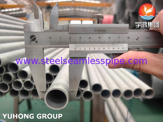 ASTM A213 TP304 لوله بی سیم فولاد ضد زنگ برای مبادله گرما و دیگ