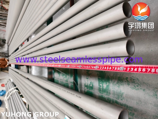 لوله فولادی ضد زنگ دوبلکس بدون درز ASTM A790 S32205 با مقاومت بالا در برابر خوردگی برای کاربردهای فراساحلی