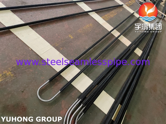 ASTM A179 فولاد کربن U Bend لوله های دارای باله طولی برای پروژه های پالایش نفت
